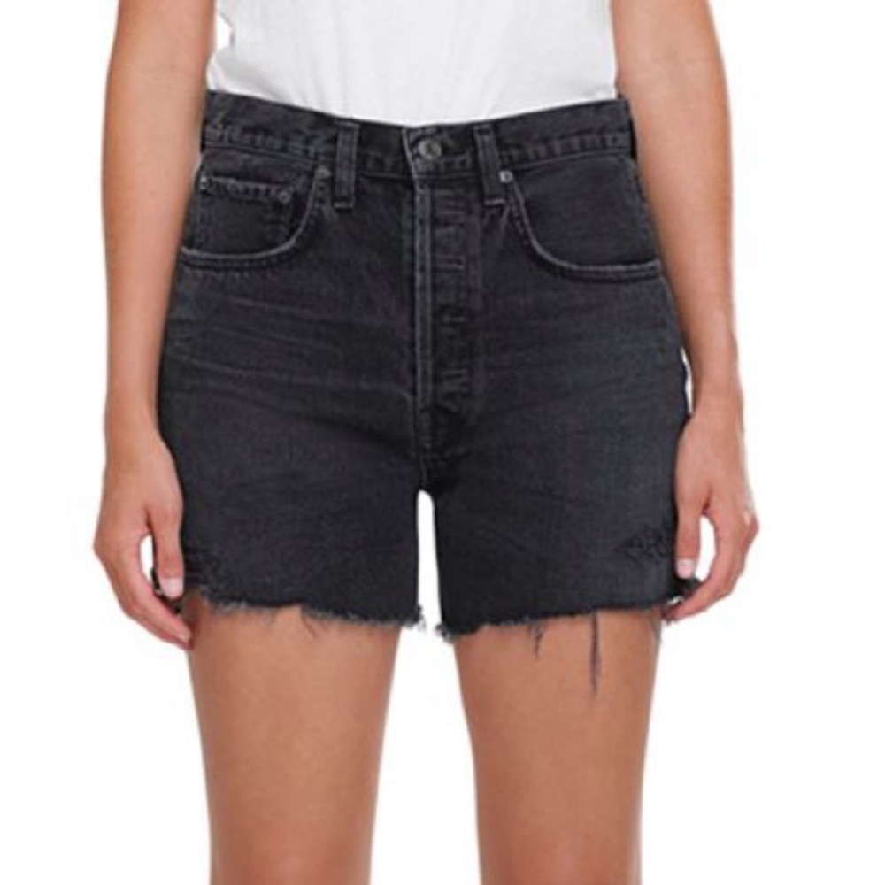 AGOLDE Riley Shorts in Vortex